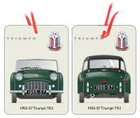 Triumph TR3 1955-57 (wire wheels) Air Freshener